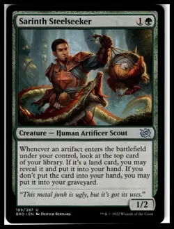 The Brothers' War #189 Sarinth Steelseeker - Image 1