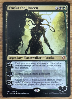 MTG Commander 2019, Vraska the Unseen - Image 1