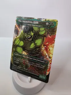 The Incredible Hulk Borderless Playtest Card Mtg Regular Finish Marvel Comics - Image 1