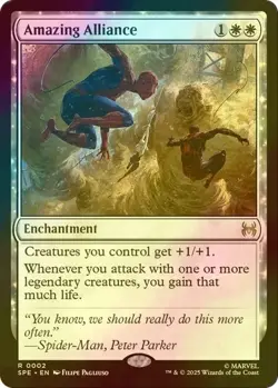 MTG Amazing Alliance Marvel's Spider-Man: Eternal-Legal Foil #2 - Image 1