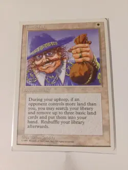 Magic The Gathering Land Tax 4th Edition And Gift of Estates Portal - Image 1