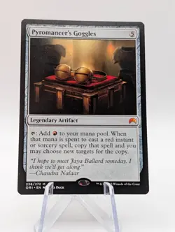 Magic the Gathering | Pyromancer's Goggles | Non Foil | NM/LP - Image 1