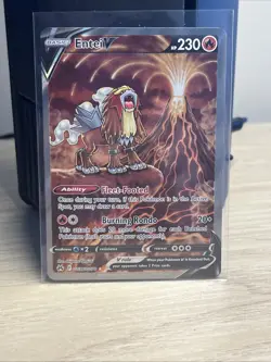 Entei v Crown Zenith Galarian Gallery Holo Ultra Rare Pokemon TCG GG36/GG70 🔥💎 - Image 1