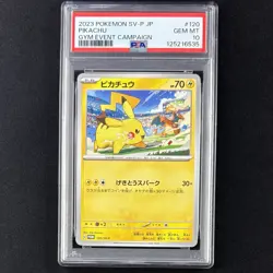 PSA 10 Pikachu 120/SV-P Gym Event Campaign Promo 2023 Japanese Pokemon GEM MINT - Image 1