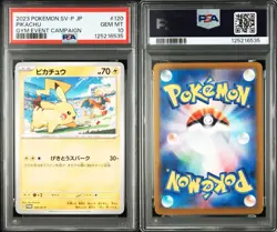 PSA 10 Pikachu 120/SV-P Gym Event Campaign Promo 2023 Japanese Pokemon GEM MINT - Image 4