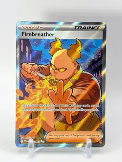Firebreather 119/094 Phantasmal Flames Pokemon Full Art Trainer NM/Mint+ - Image 1