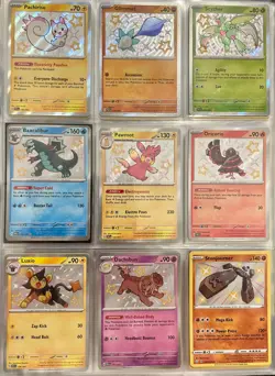 Pokemon TCG Lot of 27 Paldean Fates Ultra Rare Baby Shiny Cards NM - Image 1