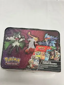 Pokemon Charizard TCG Sealed Tin Lunch Box A Treasure Chest Packed with Goodies - Image 3