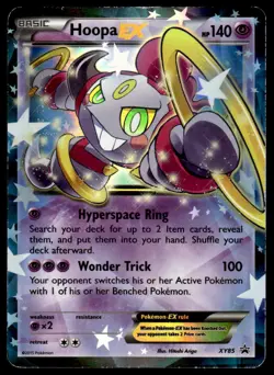 Pokemon TCG XY Promos #XY85 Hoopa EX (Collection Promo) DMG - Image 1