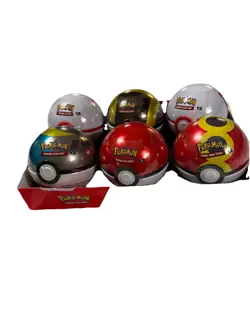 Pokemon TCG Poke Ball Tin Random, Fast Shipping! - Image 1