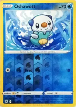 Oshawott Astral Radiance Pokemon TCG 041/189 Reverse Holo Common ࿊ - Image 1