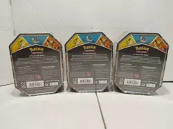 Pokemon Eevee Evolution tins Flareon Jolteon Vaporeon V Evolving Skies set lot - Image 3