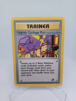 Nightly Garbage Run (Rocket's Secret Machine) 77/82 Pokemon Uncommon Team Rocket - Image 1