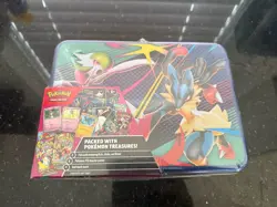 Pokemon TCG 2025 Fall Collector Chest Tins Factory Sealed Chest - Image 1