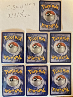 Pokemon TCG Lot of 7 Vintage cards - Machamp Charizard Rayquaza Zapdos Staryu - Image 2