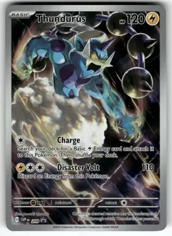 Thundurus - 209 SV: Scarlet & Violet Promo Cards LP Pokemon Card TCG - Image 1