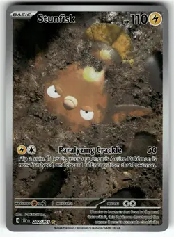Stunfisk 202/191 SV08: Surging Sparks NM Pokemon Card TCG - Image 1