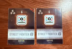 Street Fighter 6 Booster Pack Amiibo Cards Terry #24 and C. Viper #58 Capcom NEW - Image 2