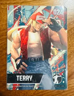 Street Fighter 6 Booster Pack Amiibo Cards Terry #24 and C. Viper #58 Capcom NEW - Image 3