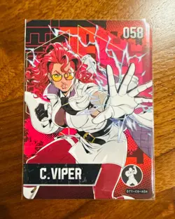 Street Fighter 6 Booster Pack Amiibo Cards Terry #24 and C. Viper #58 Capcom NEW - Image 4