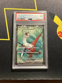 PSA 9 Latias ex 220/191 -Graded Ultra Rare Pokemon Card- Surging Sparks (6s) - Image 1