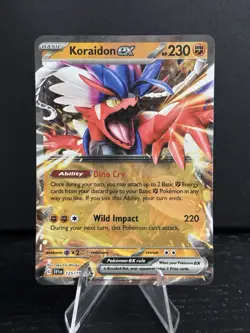 Koraidon ex 125/198 Scarlet & Violet Double Rare Holo Pokemon TCG Card NM - Image 1