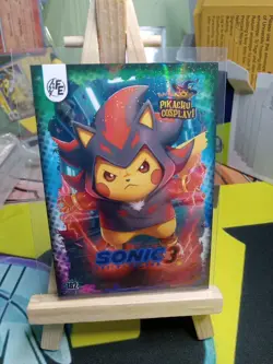2 Pokemon Non TCG Custom Cards Full Art Sonic And Team Wolf - Image 1