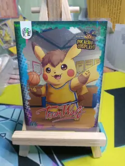 2 Pokemon Non TCG Custom Cards Full Art Sonic And Team Wolf - Image 3