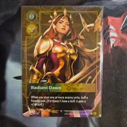 Riftbound Leona Card Radiant Dawn Origins OGN 261/298 League Of Legends English - Image 1