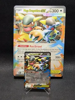 Mega Kangaskhan Ex - MEP025 - Oversized Jumbo Promo Card and Small Card Normal - Image 1