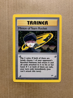 Minion of Team Rocket 113/132 Gym Heroes - Uncommon Pokemon Card - NM/Mint - Image 1