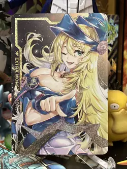 Dark Magician Girl Sexy ACG Goddess Story Waifu Card Girl Holo Anime Yugioh - Image 1