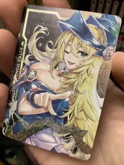 Dark Magician Girl Sexy ACG Goddess Story Waifu Card Girl Holo Anime Yugioh - Image 3