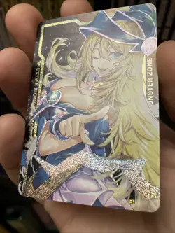 Dark Magician Girl Sexy ACG Goddess Story Waifu Card Girl Holo Anime Yugioh - Image 4
