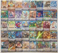 Lot of 40 Japanese Cardfight!! Vanguard Rare Card Set - Image 1