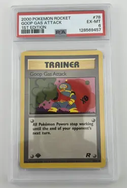 Goop Gas Attack 78/82 Team Rocket Regular for sale online - Image 1