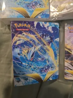 Pokemon TCG Mini Portfolio Binder Silver Tempest NO CARDS Holds 60- lot of 5. - Image 2