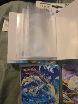 Pokemon TCG Mini Portfolio Binder Silver Tempest NO CARDS Holds 60- lot of 5. - Image 4