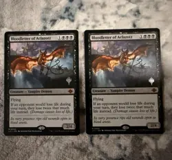 MTG Bloodletter of Aclazotz the Lost Caverns of Ixalan Mythic Rare Card 0092 (2) - Image 1