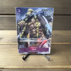 Jack Alt Art Parallell English OP01-102 Purple Romance Dawn One Piece Card Game - Image 1