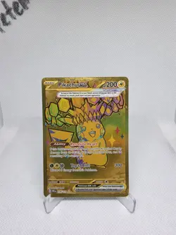 Pikachu EX Prismatic Evolutions 179/131 Hyper Rare Card Mint Condition - Image 1