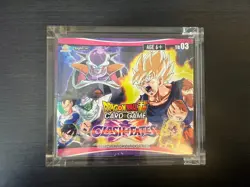 Clean Dragon Ball Super Card Game Booster Box Clash of Fates TB03 w/ case 811039031336 - Image 1