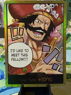DON!! Card (Gol.D.Roger) Carrying On His Will Foil - Image 1