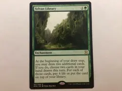 MTG Eternal Masters SYLVAN LIBRARY LP (3059) Graded Power - Image 1