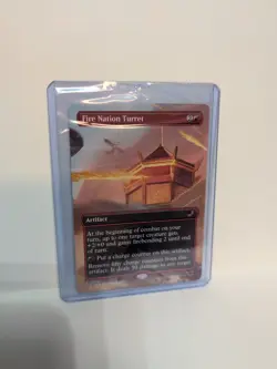 MTG Fire Nation Turret (Borderless) [Avatar: The Last Airbender: Eternal-Legal] - Image 1