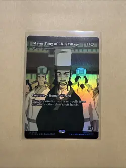 MTG Mayor Tong of Chin Village - Drannith Magistrate TLE 0002 M NM FOIL - Image 1