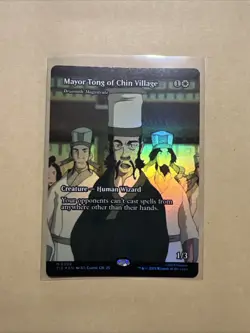 MTG Mayor Tong of Chin Village - Drannith Magistrate TLE 0002 M NM FOIL - Image 2