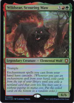 MTG Wildsear, Scouring Maw (8) | NM Foil | Commander: Bloomburrow {BLC} - Image 2