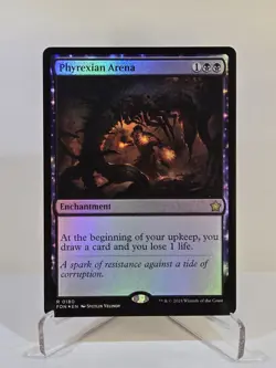 MTG - Phyrexian Arena - FOIL - Foundations Magic The Gathering - Image 1