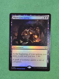 MTG - Phyrexian Arena - FOIL - Foundations Magic The Gathering - Image 3